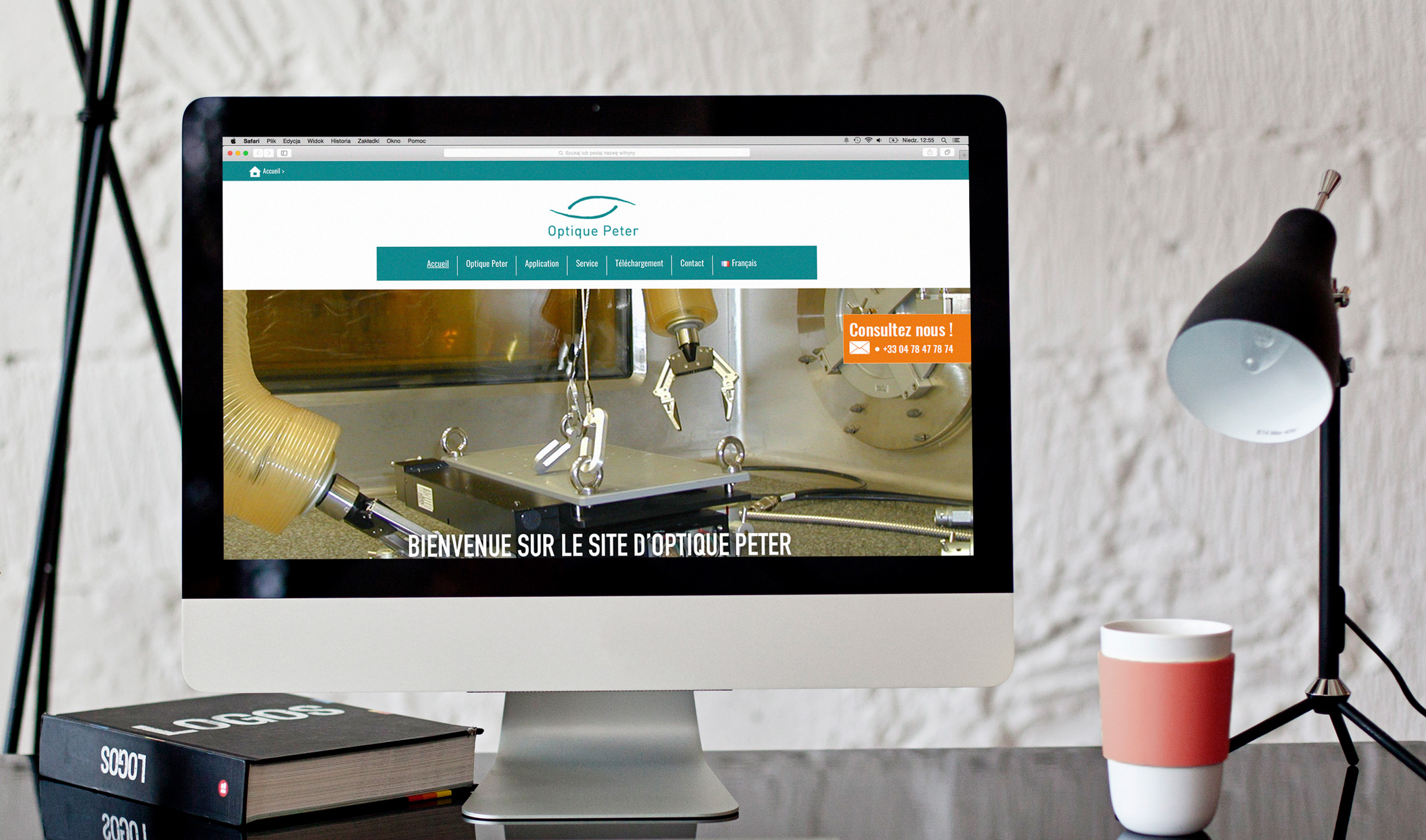 site web optique peter