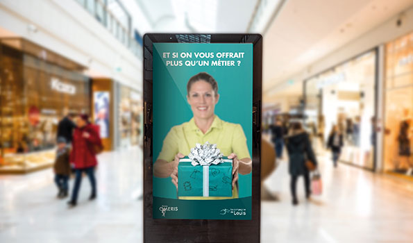 Location Totem Video Lyon Commerce