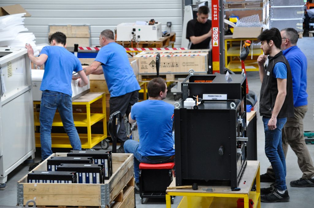 Exemple de photographie réalisée par l'agence de communication b2b Artenium pour EVE System.